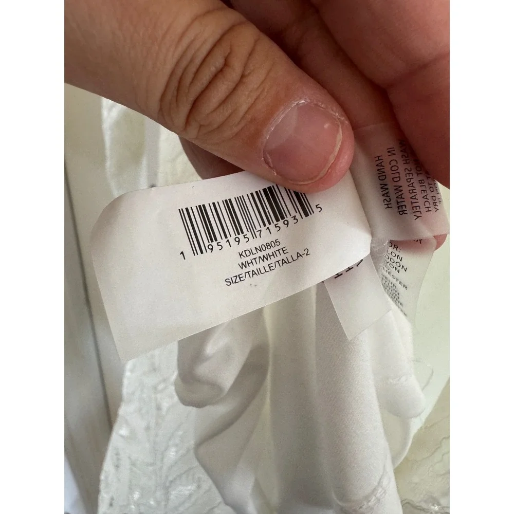 NWT Kensie white lace dress size 2